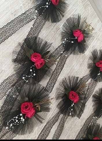 Gelin Damat Nişan Bohça Valiz Sandık Süsü - Görsel 7