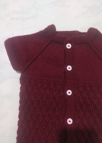 Örgü bebek yeleği - Görsel 15