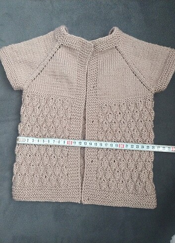 Bebek yelek el örgüsü - Görsel 12