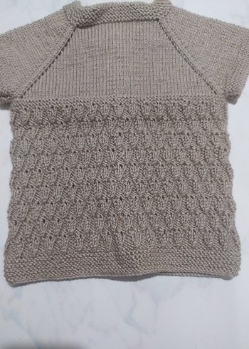 Bebek yelek el örgüsü - Görsel 6