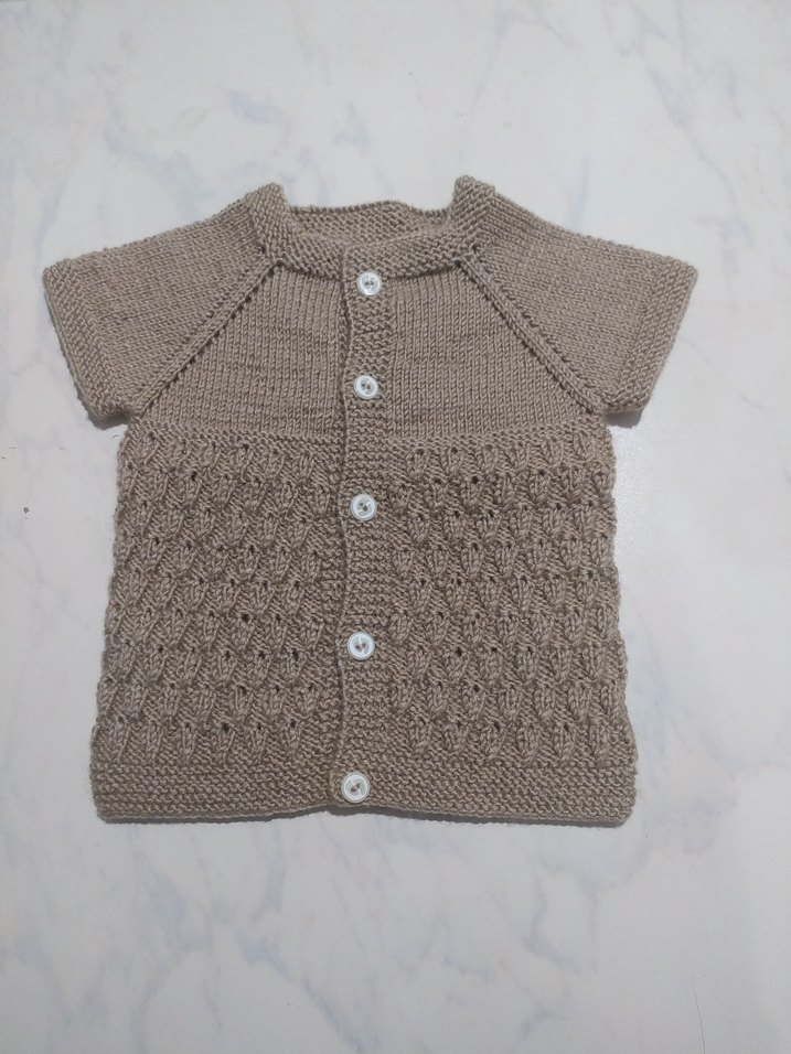 Bebek yelek el örgüsü - Görsel 3