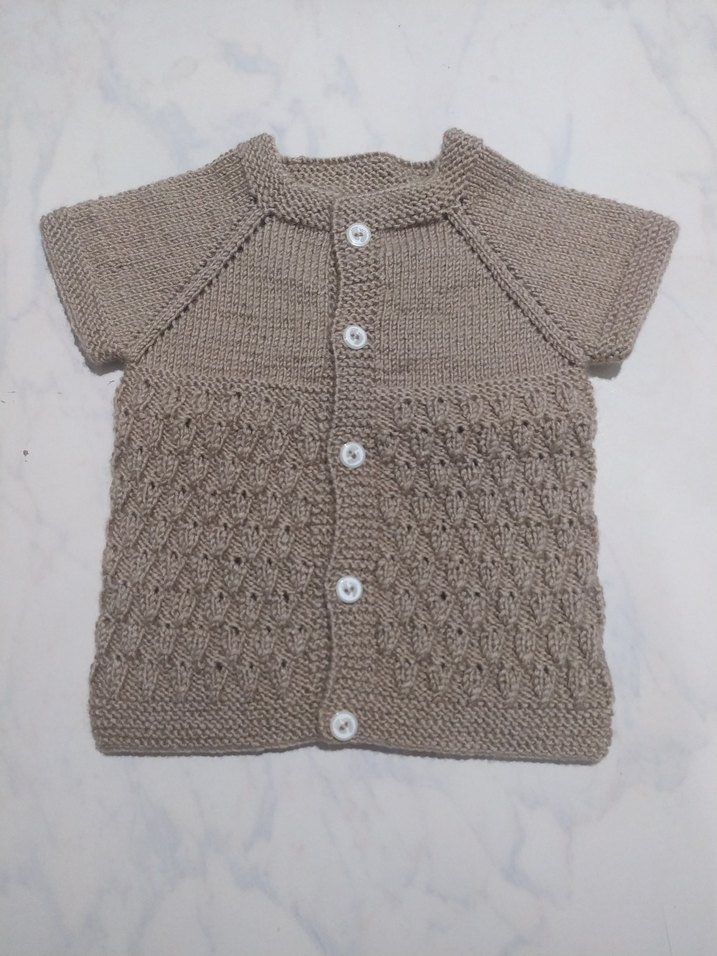 Bebek yelek el örgüsü - Görsel 2