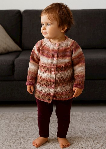 Bebek çocuk hırka yelek Modelleri - Görsel 2