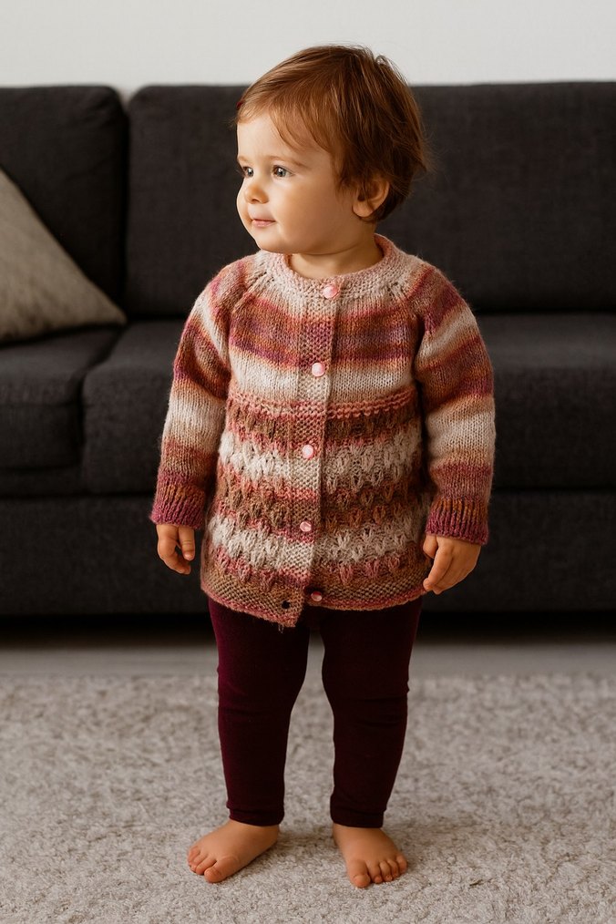 Bebek çocuk hırka yelek Modelleri - Görsel 2