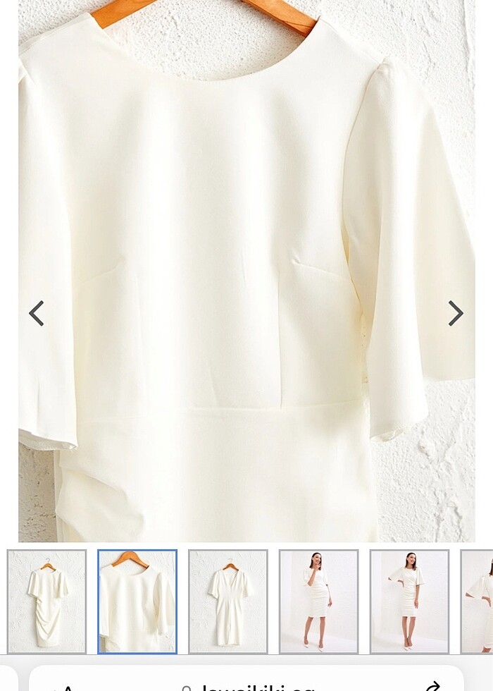 Beyaz elbise - Görsel 2