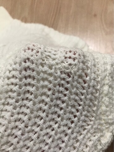 Beyaz kazak - Görsel 5