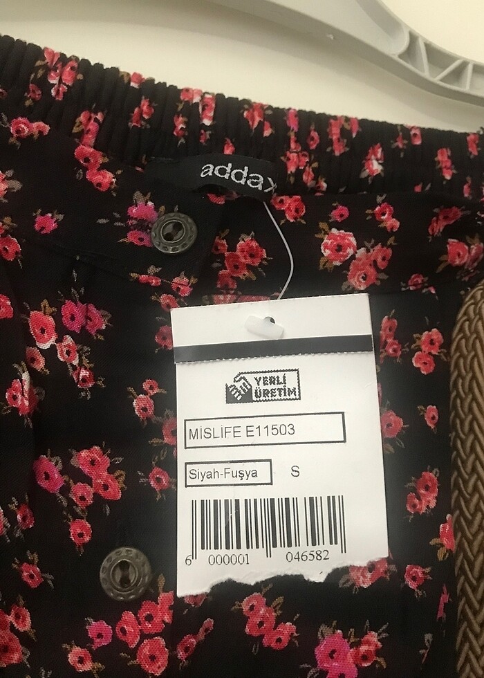 Çiçek desenli etek - Görsel 3