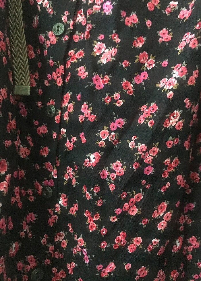 Çiçek desenli etek - Görsel 4