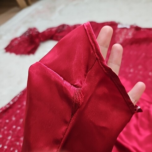 Şortlu gecelik takımı - Görsel 9