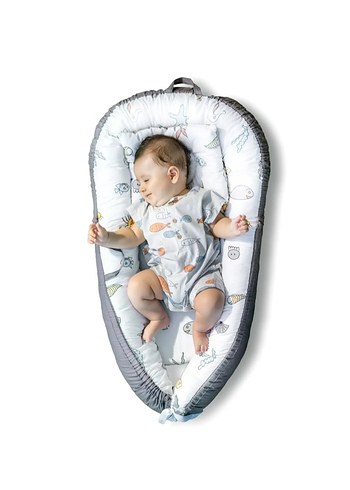 Mavi Baskılı Çocuk Oyun Minderi - Görsel 2