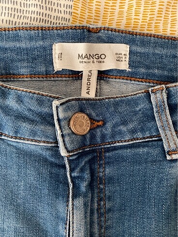 Mango Jean Dar Paça