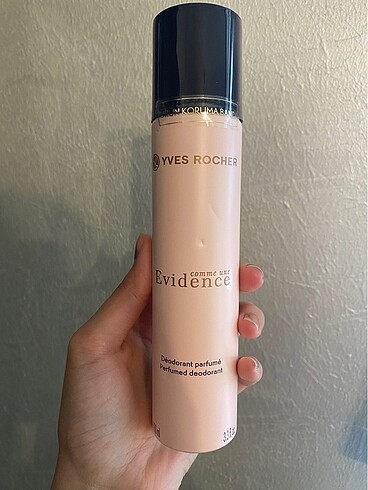 Yves Rocher Evidence Sprey Deodorant
