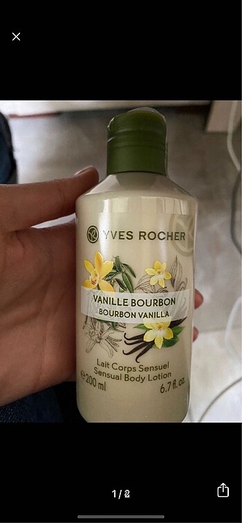Yves Rocher Vanilyalı Vücut Sütü