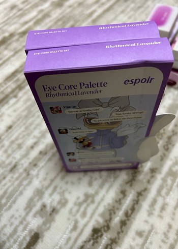 Espoir Disney edition göz farı paleti +fırça set - Görsel 5
