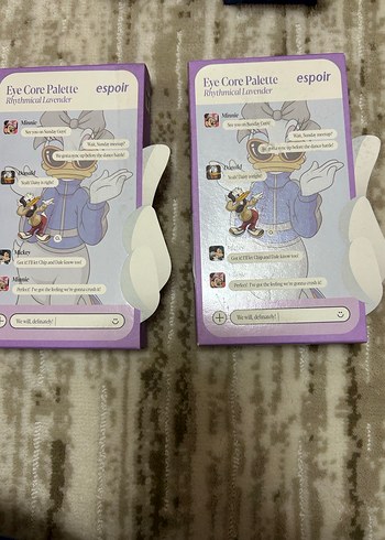 Espoir Disney edition göz farı paleti +fırça set - Görsel 6