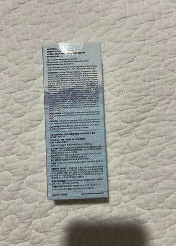 Skin1004 Centella Hyalu-Cica Güneş koruyucu - Görsel 4