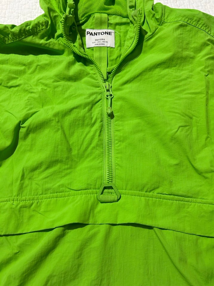 BERSHKA Yeşil Kapüşonlu - Görsel 5