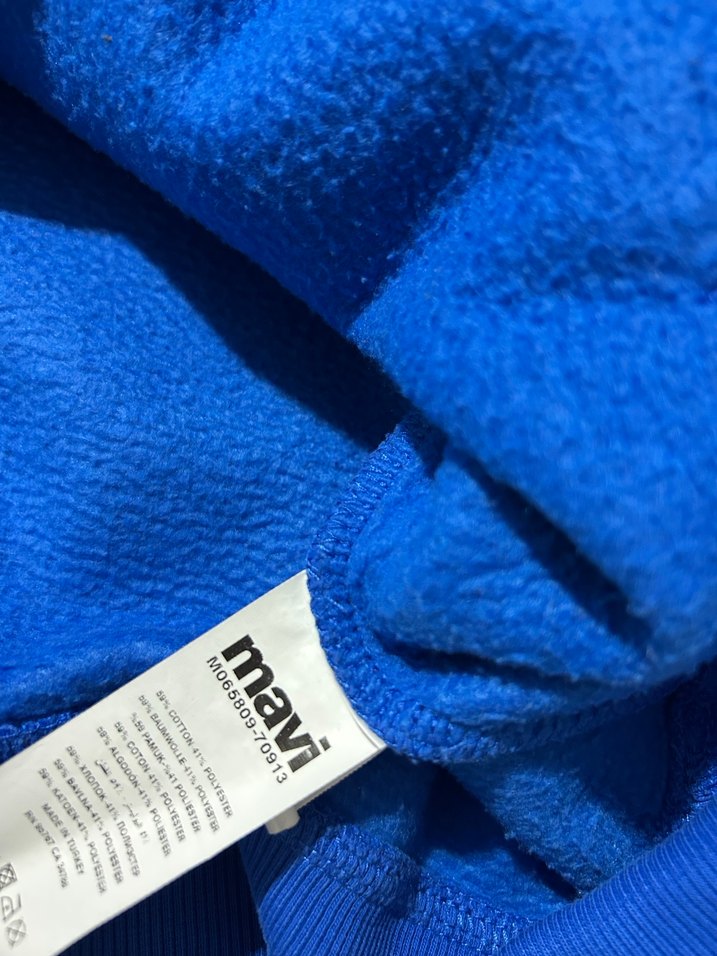 Mavi Marka Kapüşonlu Sweatshirt - Görsel 5