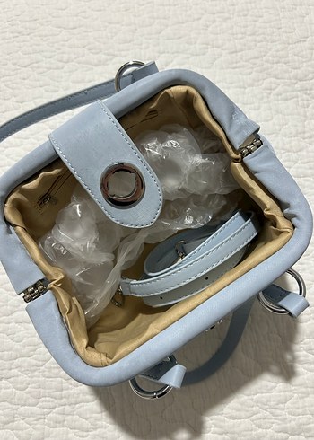 Buz mavisi Kadın Çanta - Görsel 3