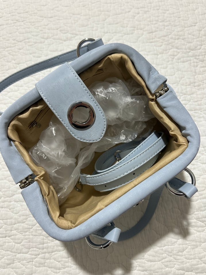 Buz mavisi Kadın Çanta - Görsel 3