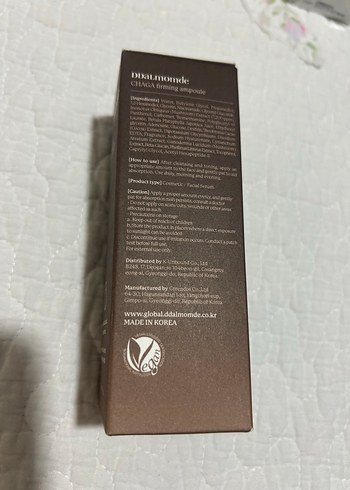 DDALmomde Chaga Sıkılaştırıcı Serum 50ml - Görsel 6