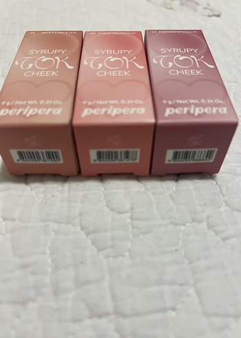 Peripera Syrupy Tok Cheek Allık / Ruj - Görsel 6