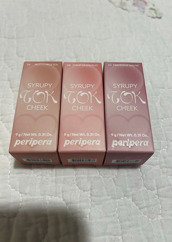 Peripera Syrupy Tok Cheek Allık / Ruj - Görsel 5