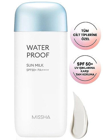 Missha water proof güneş kremi
