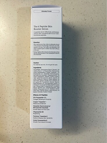 Diğer Cosrx 6 Peptid Cilt Güçlendirici Serum