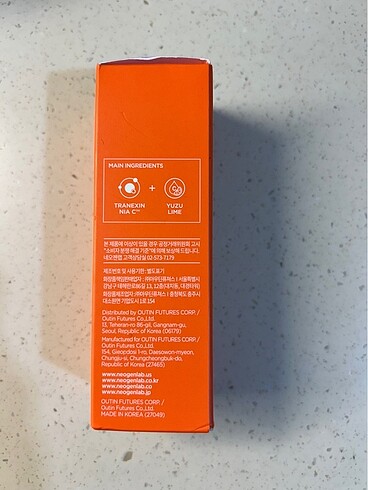  Beden Renk NEOGEN - Dermalogy Double Vita Spot Toning Serum