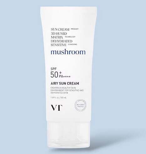 Diğer Mushroom marka ciltler için güneş kremi