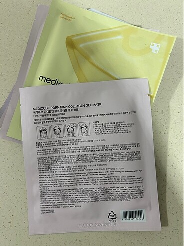 Manyo Mask ve Medicube Pdrn Collagen Gel Mask - Görsel 7