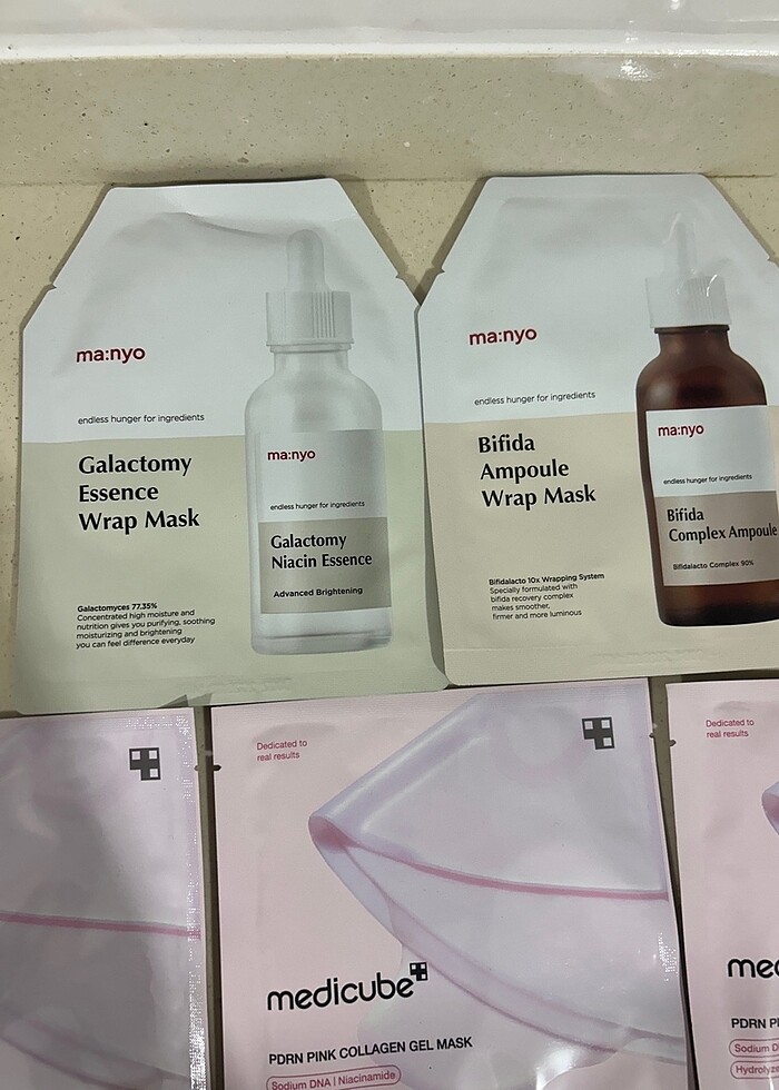 Manyo Mask ve Medicube Pdrn Collagen Gel Mask - Görsel 3