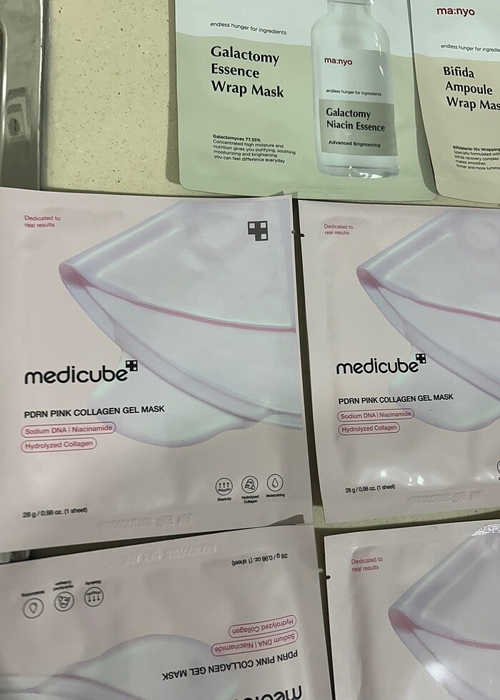 Manyo Mask ve Medicube Pdrn Collagen Gel Mask - Görsel 4
