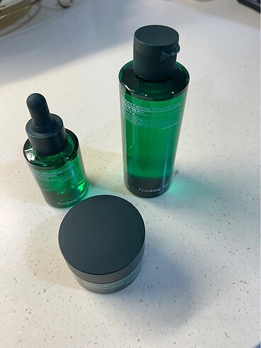  Beden Renk Pyunkang Yul Ultimate Calming Solution Cream, ampul, toner