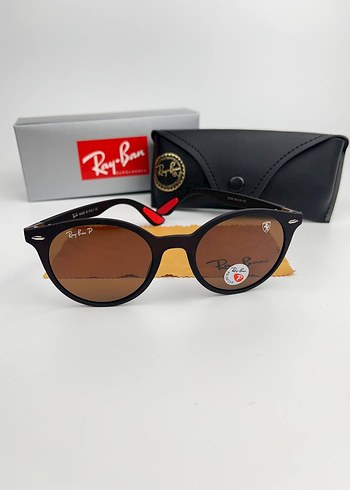 Ray-Ban Koyu Kahverengi Klasik Erkek Güneş Gözlüğü - Görsel 4