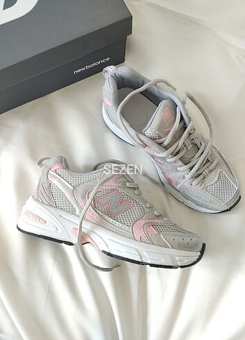 40 Beden NEWBALANCE 530 metalikgri&pempe ürün kodu ( UED G310) 
