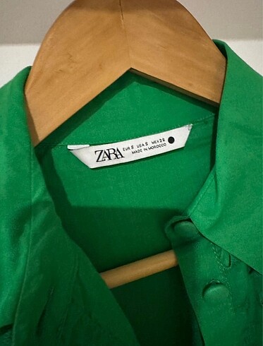 s Beden yeşil Renk Zara Elbise????