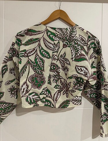 Zara Zara Crop bluz