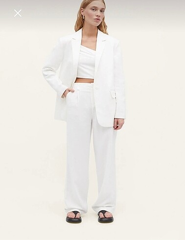 Stradivarius Keten Pantolon