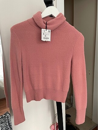Zara pembe yumoş kazak