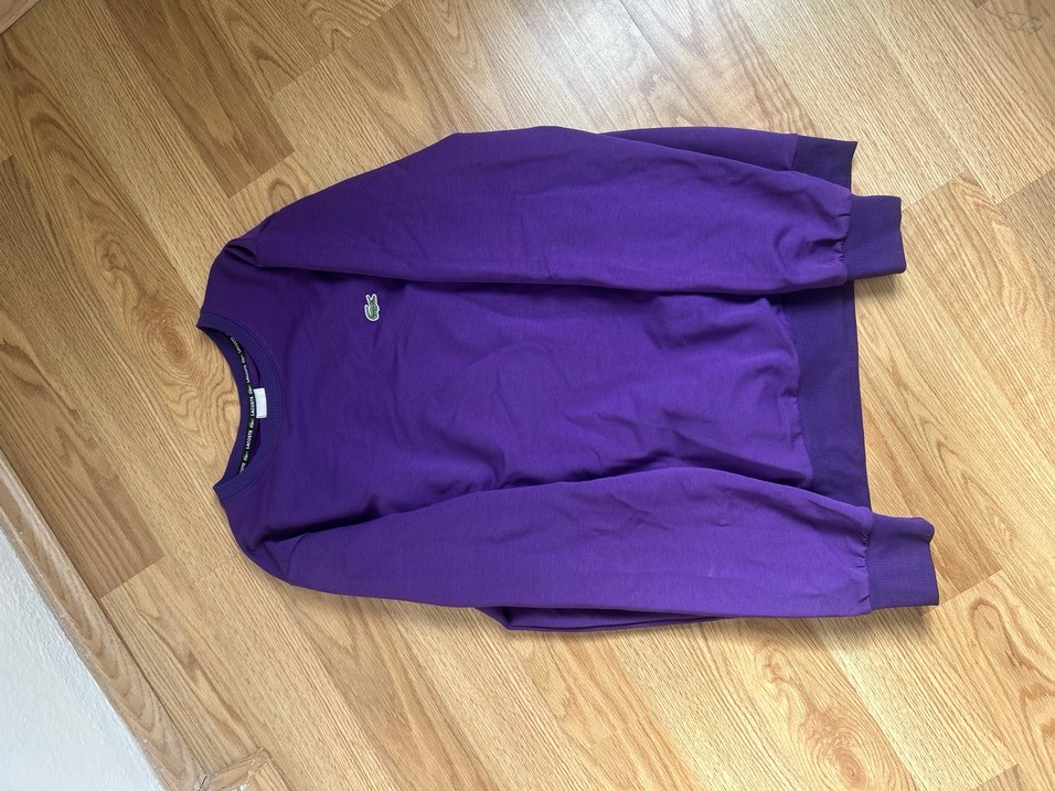 Mor Oversize Erkek Sweatshirt - Görsel 2