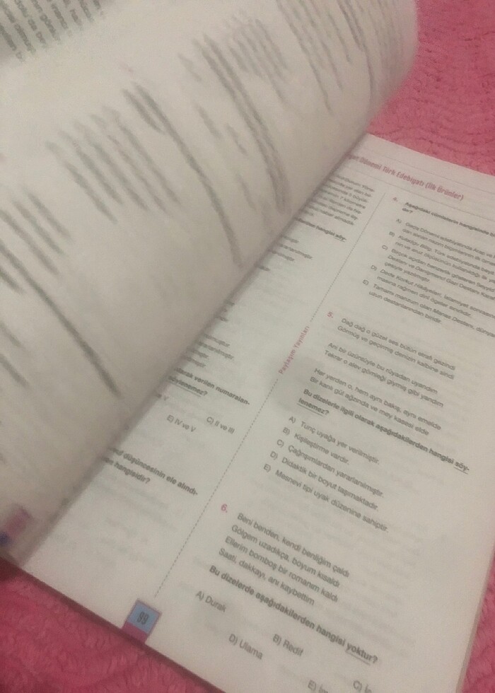 Ayt edebiyat paylaşım yayınları soru bankası - Görsel 3