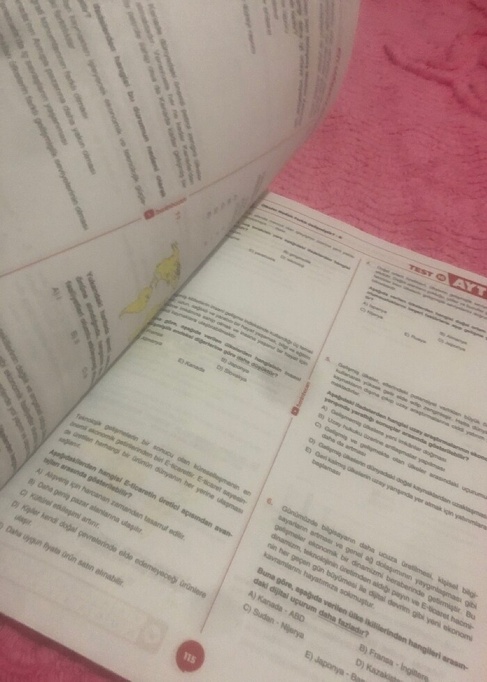 Benim hocam ayt coğrafya soru bankası - Görsel 2