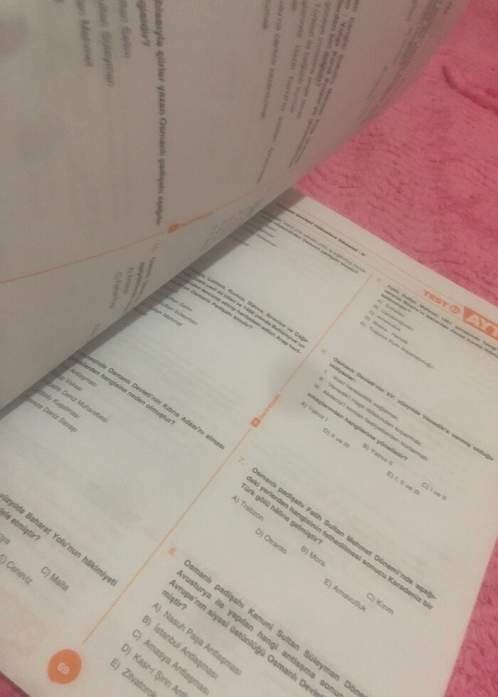 Benim hocam Ayt tarih soru bankası - Görsel 3