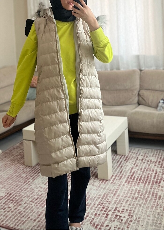 Krem şişme yelek - Görsel 3