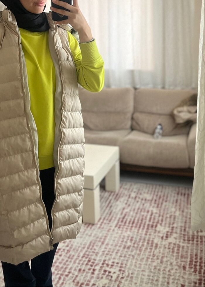 Krem şişme yelek - Görsel 5