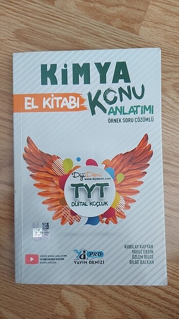  Tyt Kimya konu anlatımı kitabı