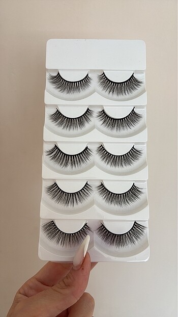 5 çift kirpik - Görsel 2