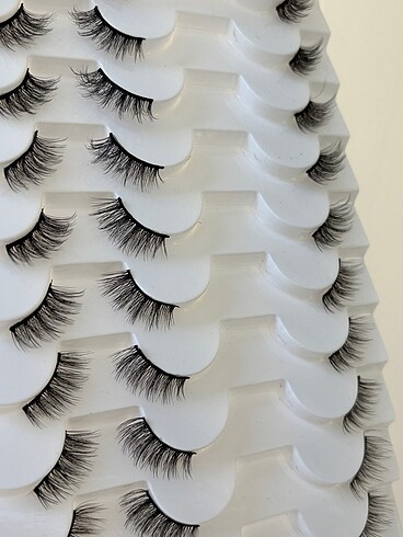 20 çift gerçek saç - Görsel 2